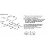Plaque induction 3 zones  BOSCH PIJ