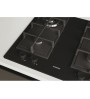 Plaque 4 gaz Verre/ Noire ROSIERES 