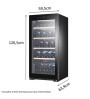 Cave à  vin 105 bouteilles HAIER WS1