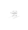 Plaque 60 cm 3 gaz Verre/Noire AIRL
