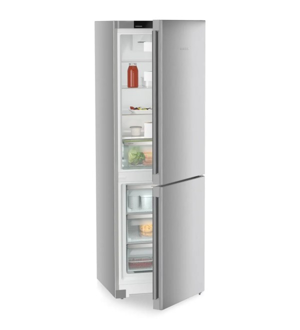 Réfrigérateur combiné Inox 330 Litr