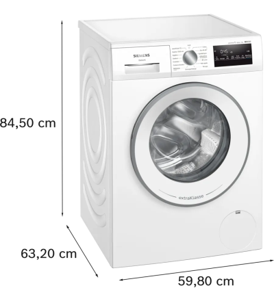 Lave linge hublot 9 kg blanc SIEMEN