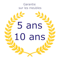 Garantie 5 et 10 ans sur les meubles