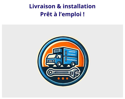 Livraison & installation